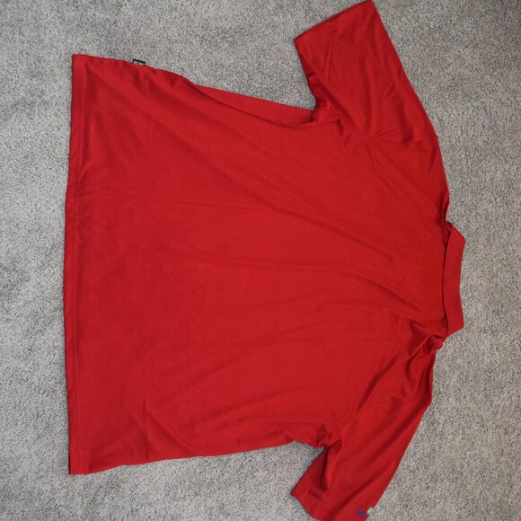 The Flash Insignia Northern Gravity Gear Polo Red Size 4X Dri Tech - Picture 7 of 7